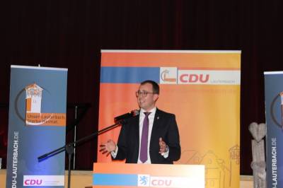 CDU-Fraktionsvorsitzender Felix Wohlfahrt